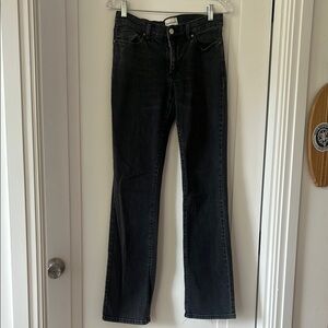 Abrand Black Boot Cut Jeans Classic Style